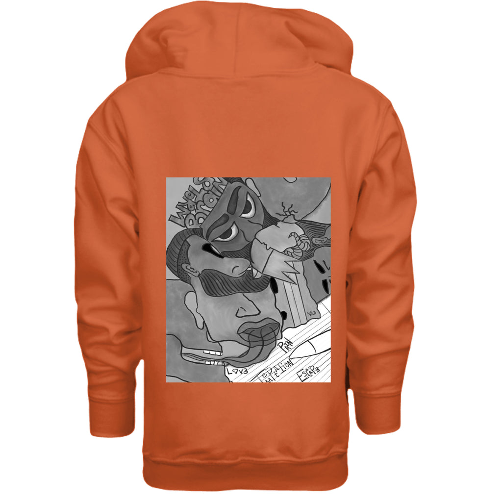 ORANGE - G185B - BACK