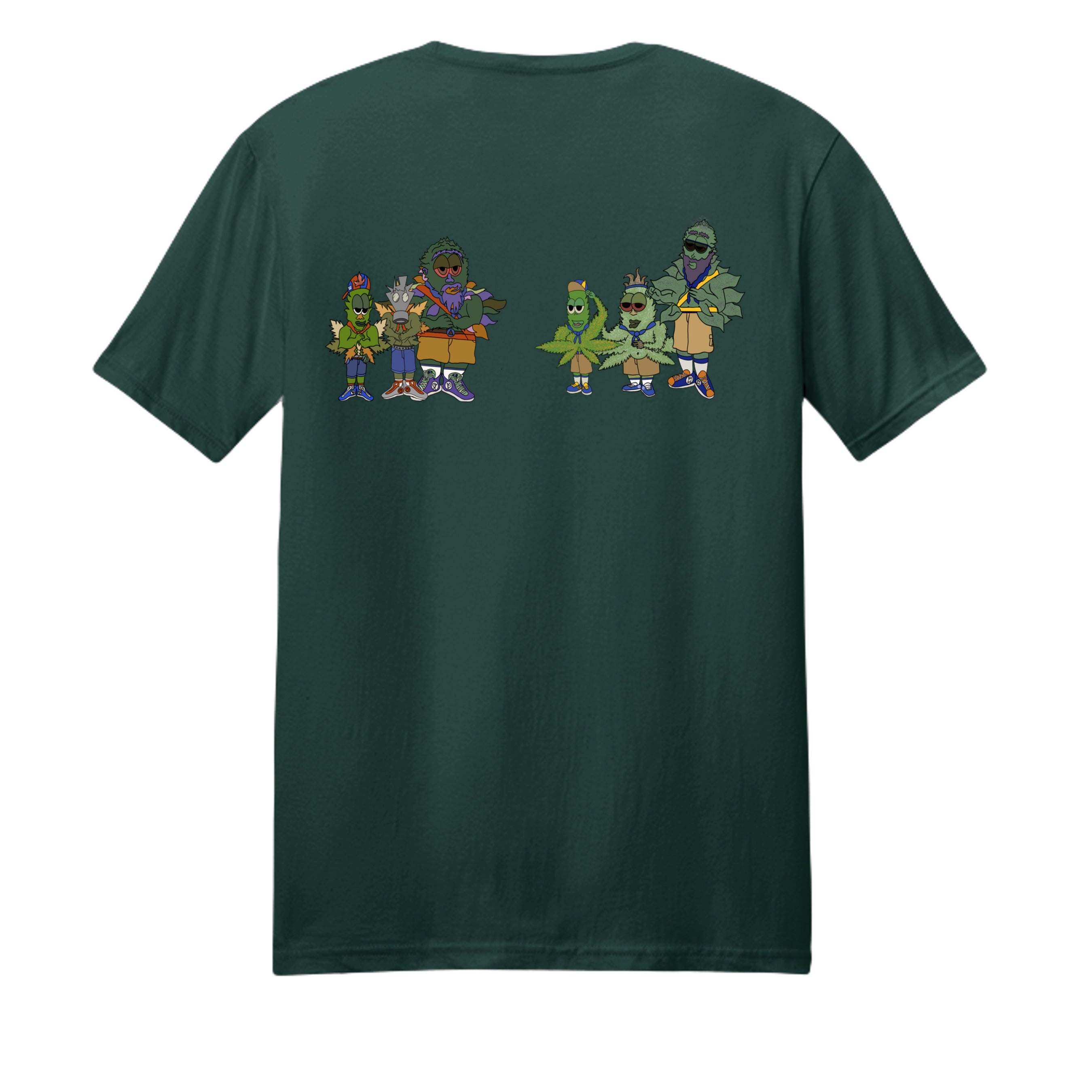 Dark Green - PC54 - BACK