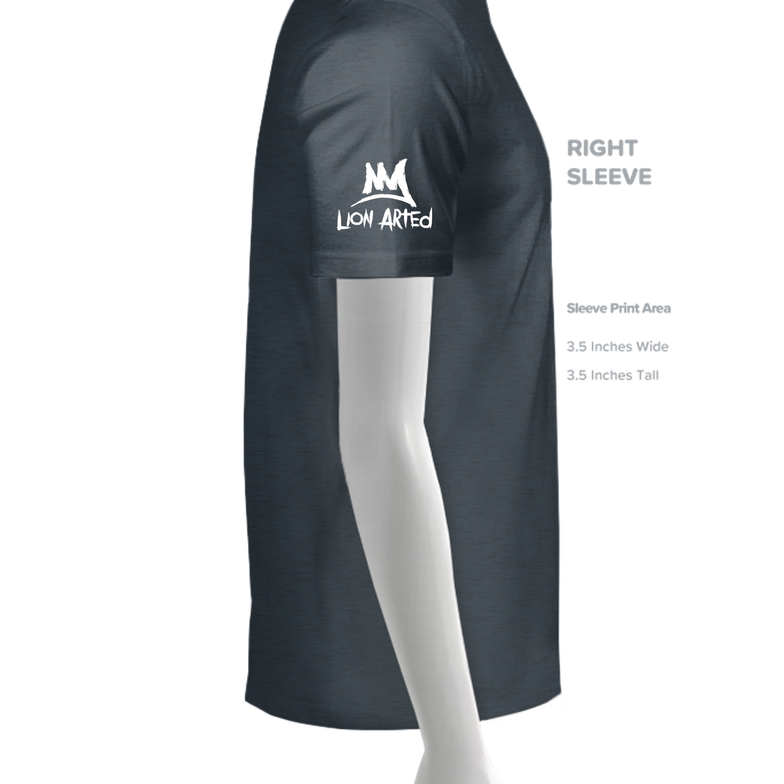Heather Navy - G500 - SLEEVE_RIGHT